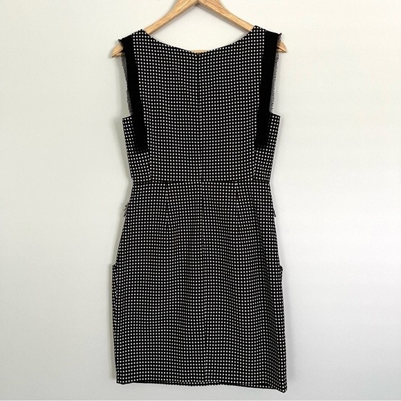 Max & Cleo Black and White Polka Dot Sleeveless Dress, Size 4 NWOT - Picture 5 of 9